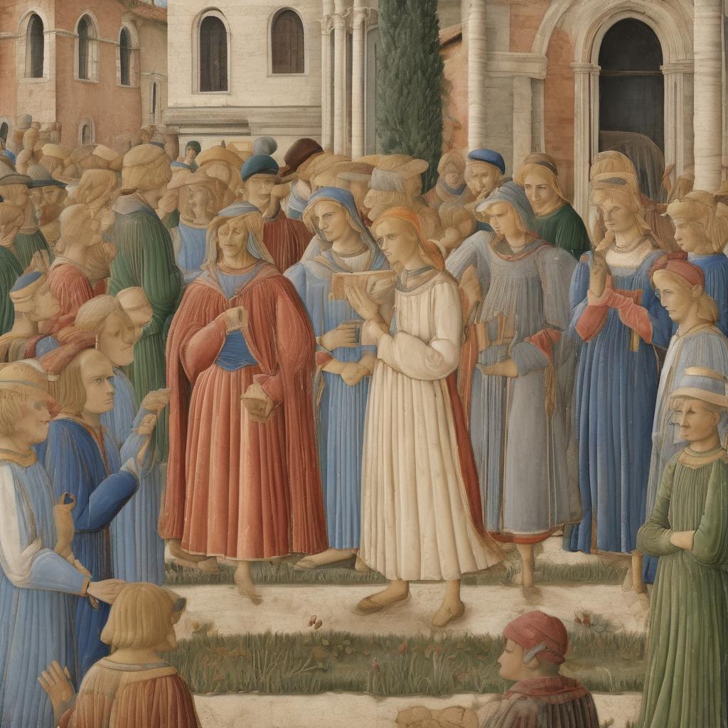 Η Ζωή και Οι Πρώτες Καλλιτεχνικές Επιρροές του ALESSO DI BENOZZO